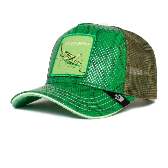 NIB Limited Edition Goorin Brothers Grasshopper Trucker Hat - Picture 3 of 7